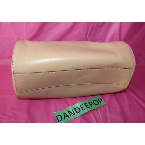 Celine Barrel Bag Women's Beige Leather Handbag - Picture 6 of 11